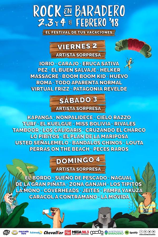 bandas baradero rock 2018