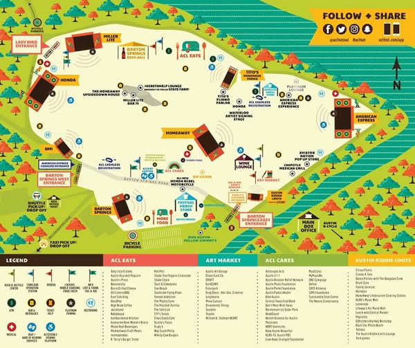 Mapa austin city limits 2022, map acl music festival
